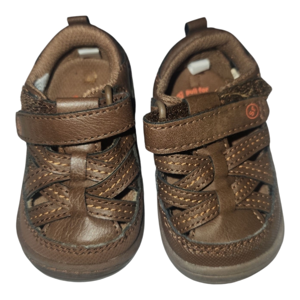 STRIDE RITE BABY SHOES 0-3 MONTHS